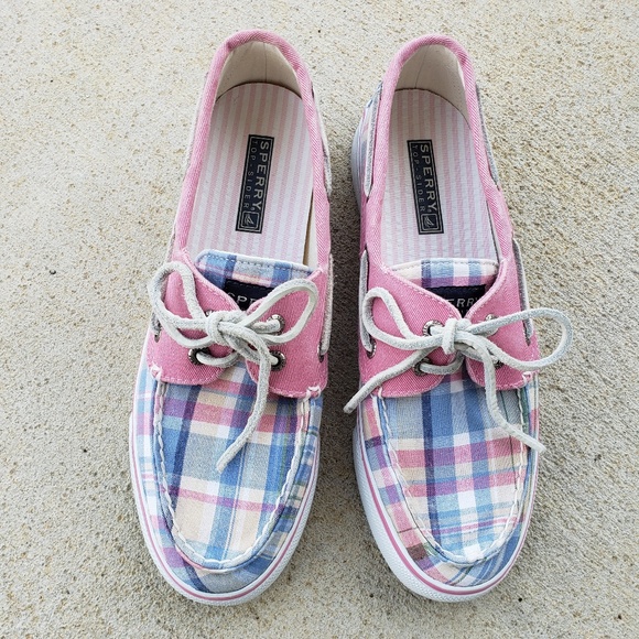 Sperry Shoes - PLAID WOMEN'S SPERRY Top-Side Shoes, sz 7.5 M
